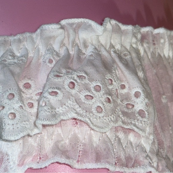 White cotton Lolita Panties. Classic Boho panties - Picture 4 of 10